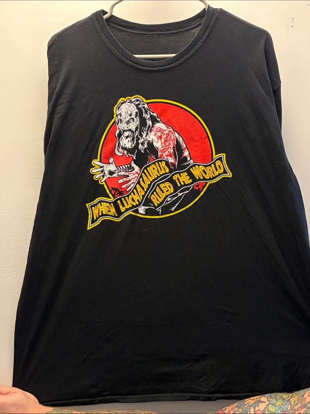 AEW wrestling Luchasaurus Tee